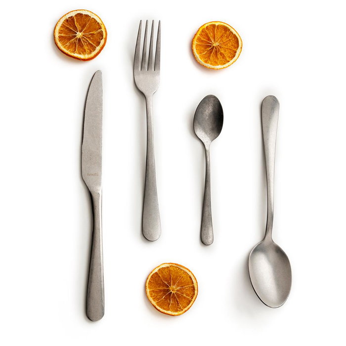 Caja 12 Cuchara Mesa Acero Inox Austin Retro Amefa 20,5 cm-2,5 mm