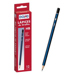 Mtl Lápiz Madera Grafito HB -12U-