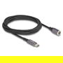 DeLOCK Cable de Carga USB-C para Portátil, con Conector Magnético de 8 Pines, 1.8 m, 60 W, 20 V/3 A