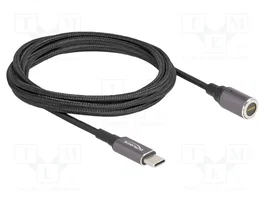 DeLOCK Cable de carga USB Type-C a conector magnético de 8 pines, 1,8 m