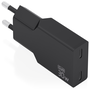 Aisens Cargador GaN 30W Ultra Delgado 2xUSB-C Negro A110-1006