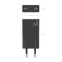 Aisens Cargador GaN 30W Ultra Delgado 2xUSB-C Negro A110-1006
