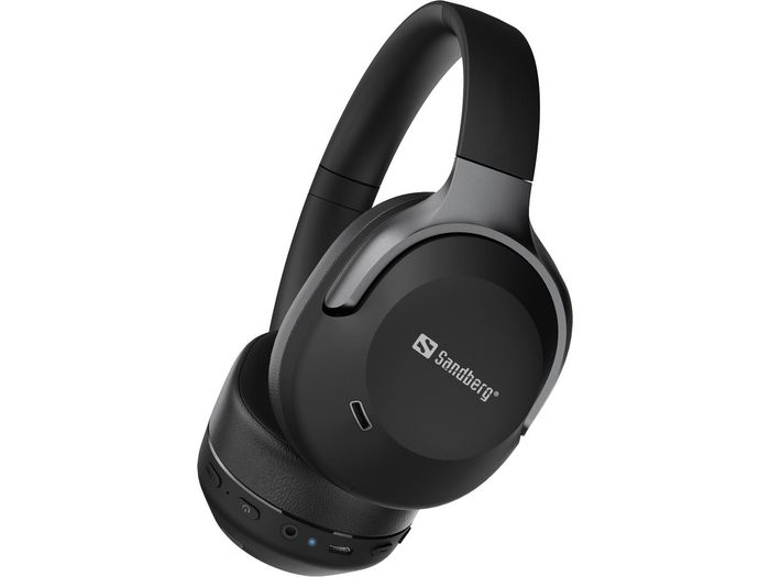 Sandberg 126-53 Travel Headset ANC+ENC Negro