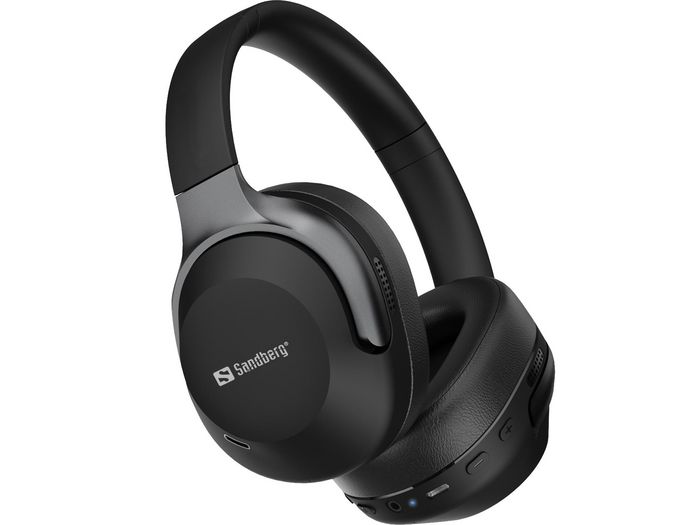 Sandberg 126-53 Travel Headset ANC+ENC Negro
