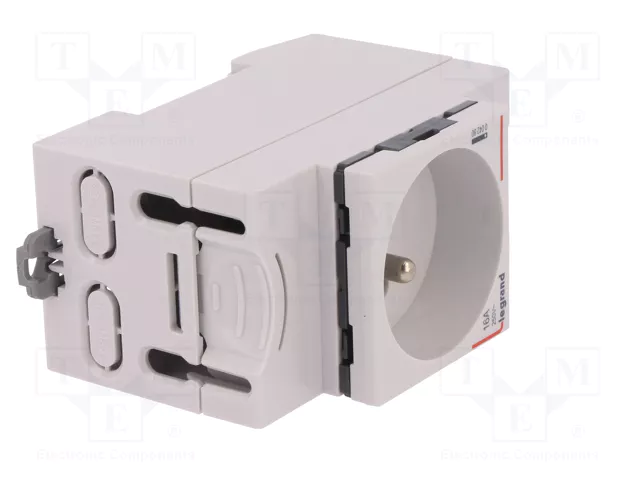 LEGRAND Enchufe tipo E para raíl DIN