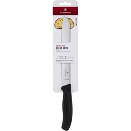 Victorinox Swiss Classic Cuchillo para pan de 21 cm, Negro