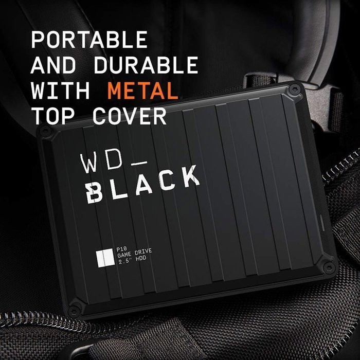 Western Digital WD_BLACK P10 Game Drive 2 TB Negro Western Digital WD_BLACK P10 Game Drive 2 TB Negro