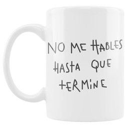 TANTANFAN Taza mug 'no me hables hasta que termine' la de girona