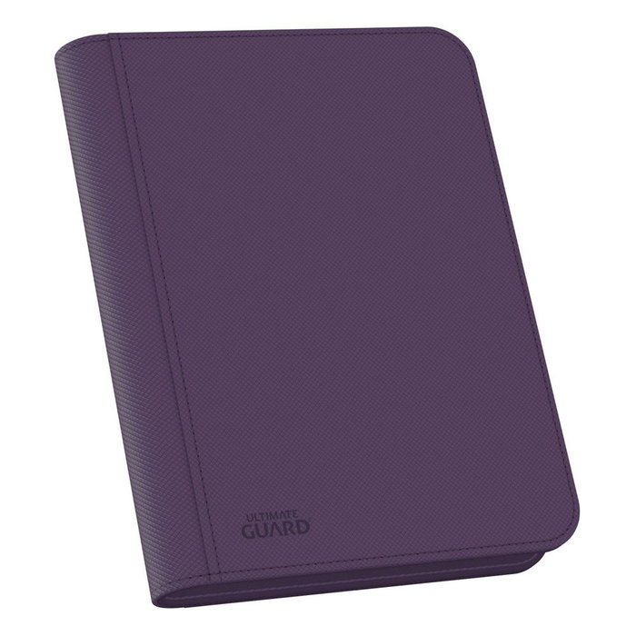 Ultimate Guard Zipfolio 160 8-Pocket Xenoskin - Púrpura