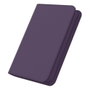 Ultimate Guard Zipfolio 160 8-Pocket Xenoskin - Púrpura