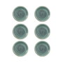 Summa Moon Turquoise Plato Hondo 23.5 cm (Set de 6)