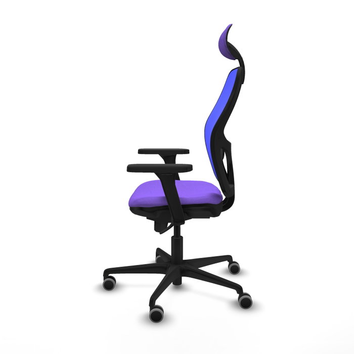 PIQUERAS Y CRESPO Silla de oficina Jorquera con mecanismo Sincro, brazos 3D y cabecero fijo PIQUERAS Y CRESPO Silla de oficina Jorquera con mecanismo Sincro, brazos 3D y cabecero fijo