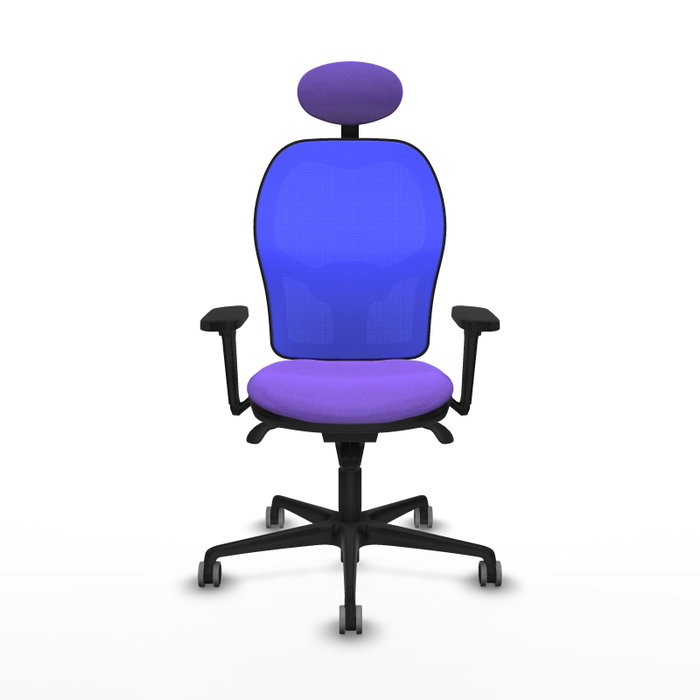 PIQUERAS Y CRESPO Silla de oficina Jorquera con mecanismo Sincro, brazos 3D y cabecero fijo PIQUERAS Y CRESPO Silla de oficina Jorquera con mecanismo Sincro, brazos 3D y cabecero fijo