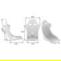 OMP Asiento RT Carbono FIA 8855-1999 En Cuero Negro - Baquet Ligero de Competición OMPHA0-0831-A01-071
