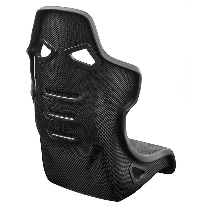 OMP Asiento RT Carbono FIA 8855-1999 En Cuero Negro - Baquet Ligero de Competición OMPHA0-0831-A01-071