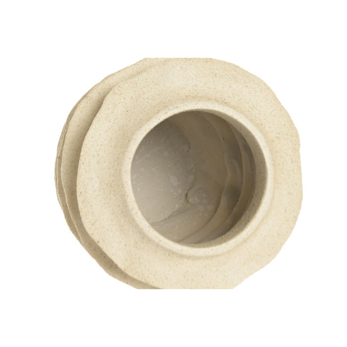 DKD Home Decor Jarrón de Resina Rugoso Crudo Waterproof
