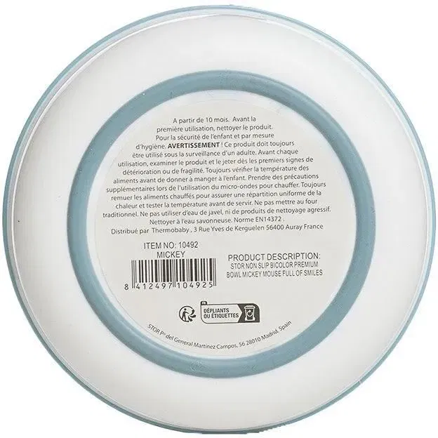 Thermobaby Set de Comida Mickey Taza / Cuenco / Plato 3 Piezas