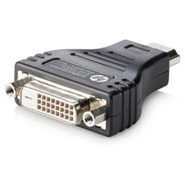 HP Adaptador HDMI a DVI Negro