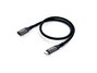 Equip Cable de Extensión USB-C 3.2 Gen 2 Macho a Hembra 0,5m Negro 10Gbps 4K/60Hz