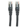Intellinet Patchkabel RJ45 U/UTP Cat6 2.00m Hebelschutz schw - Cable de red Cat6 UTP 2 m Negro