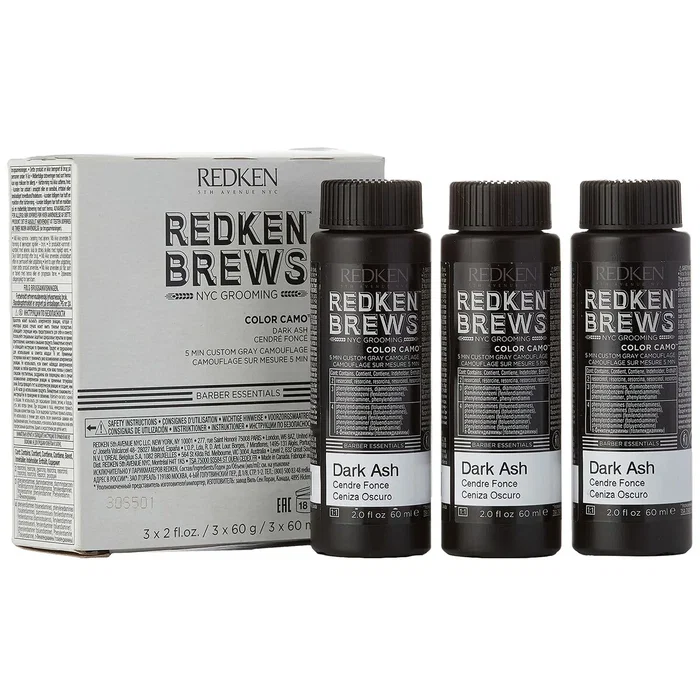 Redken Brews Color Camo #1Na-Dark Ash 60 Ml Redken Brews Color Camo #1Na-Dark Ash 60 Ml