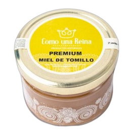 COMO UNA REINA Miel De Tomillo Tarro Cristal Premium 600 Grs