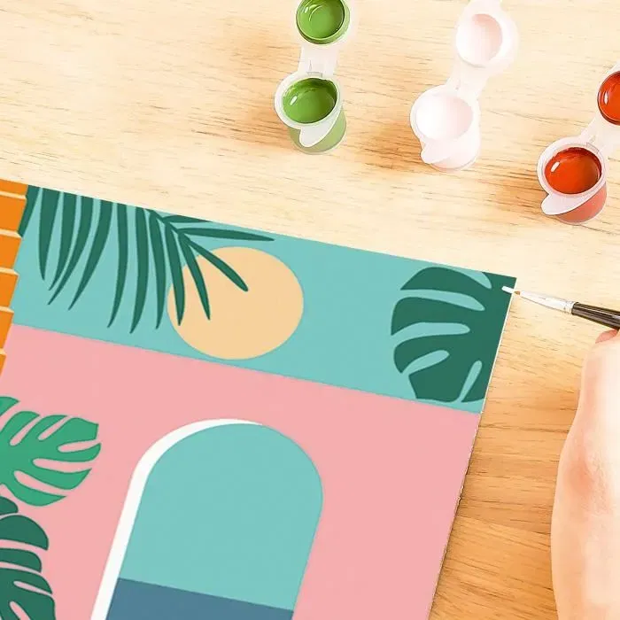 Ravensburger Pintar por Números 25524 Modo Vacaciones 24x30 cm para Adulto