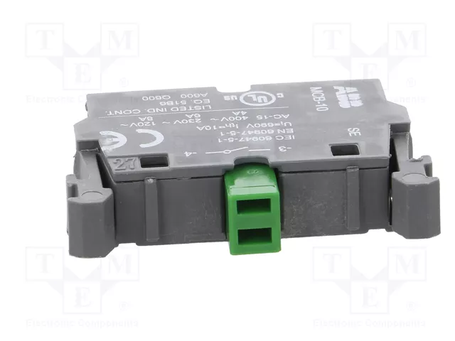 ABB Bloques de contactos 22mm NA para placa frontal ABB Bloques de contactos 22mm NA para placa frontal
