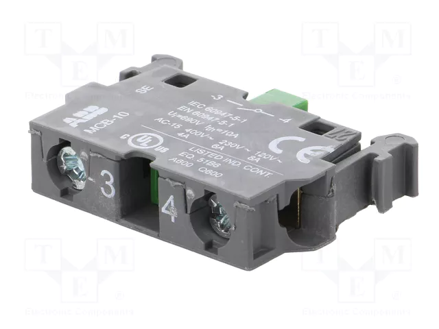 ABB Bloques de contactos 22mm NA para placa frontal ABB Bloques de contactos 22mm NA para placa frontal