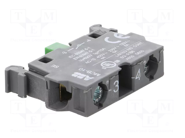 ABB Bloques de contactos 22mm NA para placa frontal ABB Bloques de contactos 22mm NA para placa frontal