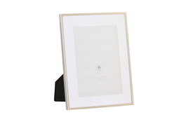 DKD Home Decor Set de 6 Marcos de Fotos 13x18 cm en Acero y Cristal, Plateado