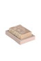Aberto Design Jabonera de Hormigón Beige Elegante y Moderna para Baño Duradera Funcional y Versátil