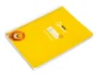 Liderpapel Cuaderno espiral Pautaguía A5 Tapa blanda 40 hojas 75gr Cuadro Pautado 5mm Color Amarillo
