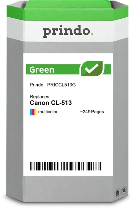 Prindo Cartucho de tinta PRICCL513G Verde Prindo Cartucho de tinta PRICCL513G Verde