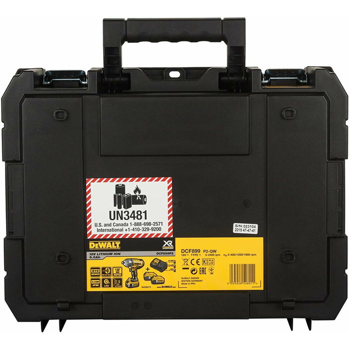 DeWalt DCF899P2-QW Llave de impacto 18V con 5.0 Ah DeWalt DCF899P2-QW Llave de impacto 18V con 5.0 Ah