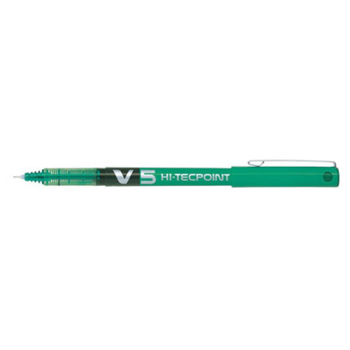 Pilot V5 Verde Bolígrafo Roller BX-V5-G BXV5G (BX-V5-G)