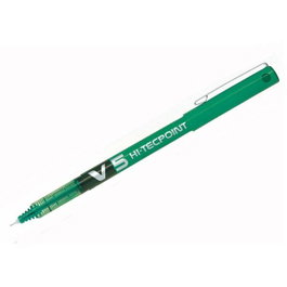 Pilot Hi-Tecpoint V5 Verde Punta Aguja 0,5 mm Trazo 0,3 mm