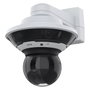 Axis Cámara de Seguridad IP Domo Panorámica Q6300-E de 5 MP, 360°, 4 Sensores CMOS, Interior/Exterior IP66, WDR, PTZ, Seguimiento, PoE, Blanco/Negro