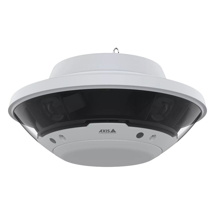 Axis Cámara de Seguridad IP Domo Panorámica Q6300-E de 5 MP, 360°, 4 Sensores CMOS, Interior/Exterior IP66, WDR, PTZ, Seguimiento, PoE, Blanco/Negro Axis Cámara de Seguridad IP Domo Panorámica Q6300-E de 5 MP, 360°, 4 Sensores CMOS, Interior/Exterior IP66, WDR, PTZ, Seguimiento, PoE, Blanco/Negro