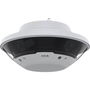 Axis Cámara de Seguridad IP Domo Panorámica Q6300-E de 5 MP, 360°, 4 Sensores CMOS, Interior/Exterior IP66, WDR, PTZ, Seguimiento, PoE, Blanco/Negro