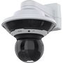 Axis Cámara de Seguridad IP Domo Panorámica Q6300-E de 5 MP, 360°, 4 Sensores CMOS, Interior/Exterior IP66, WDR, PTZ, Seguimiento, PoE, Blanco/Negro