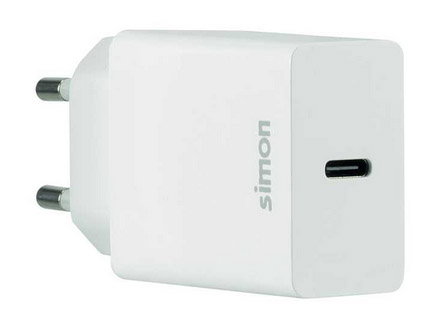 SIMON Cargador Rápido USB C 5V-3 Ah 20,0W Máx. SIMON Cargador Rápido USB C 5V-3 Ah 20,0W Máx.