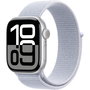 Apple Watch Series 10 GPS 42mm Caja de Aluminio Plateada con Correa Sport Loop Azul Nube