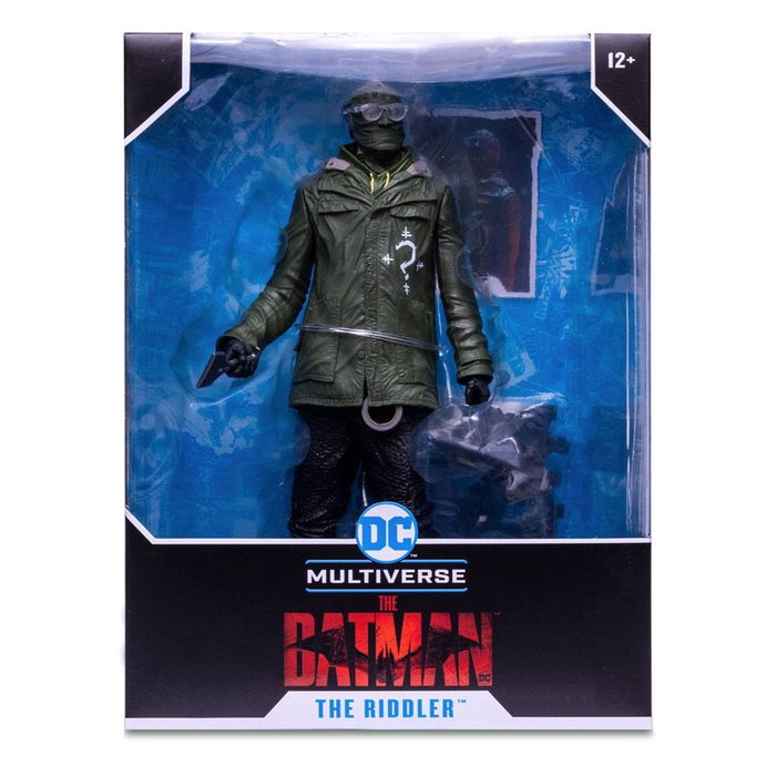 McFarlane Toys DC Multiverse Figura Articulada Batman 18 cm con Ventana - Posible Edición Especial Dorada