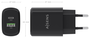 Aisens Cargador GaN 30W con USB-C PD 3.0 y USB-A QC 3.0, Negro