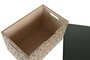 DKD Home Decor Set de 2 Cajas MDF Multicolor Animales del Bosque