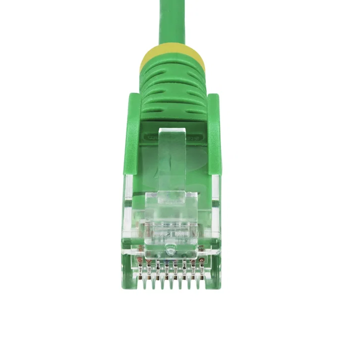 Startech Cable de Red Ethernet Cat6 Delgado Slim 3m Verde - UTP, RJ45, 28AWG, PoE++ 100W, LSZH (N6PAT300CMGNS)