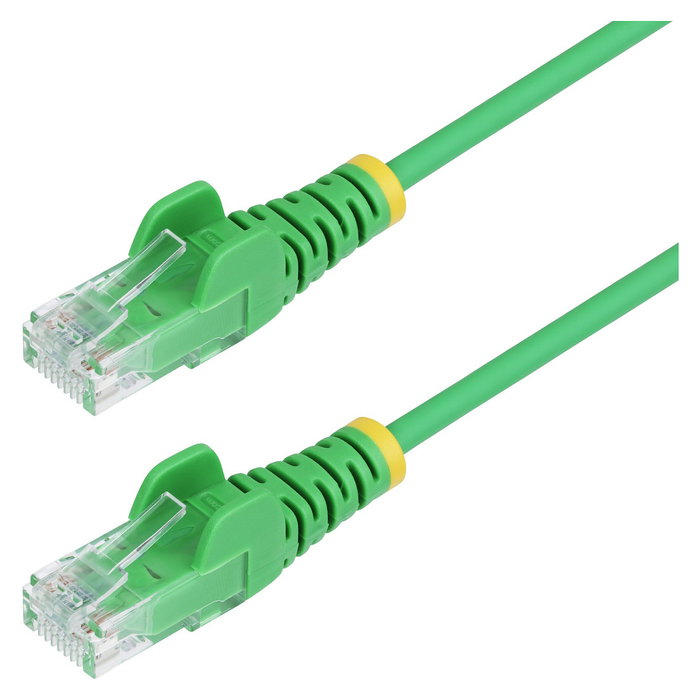 StarTech Cable de Red Ethernet CAT6 Verde Snagless de 3 m - Slim 28AWG Cobre Puro - PoE 100W - LSZH StarTech Cable de Red Ethernet CAT6 Verde Snagless de 3 m - Slim 28AWG Cobre Puro - PoE 100W - LSZH