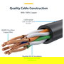 StarTech Cable de Red Ethernet CAT6 Verde Snagless de 3 m - Slim 28AWG Cobre Puro - PoE 100W - LSZH