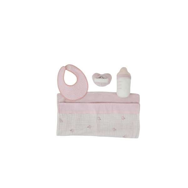 Muñecas Arias Muñeca Elegance 21 Cm Mimi Pajaritos Rosa con Complementos